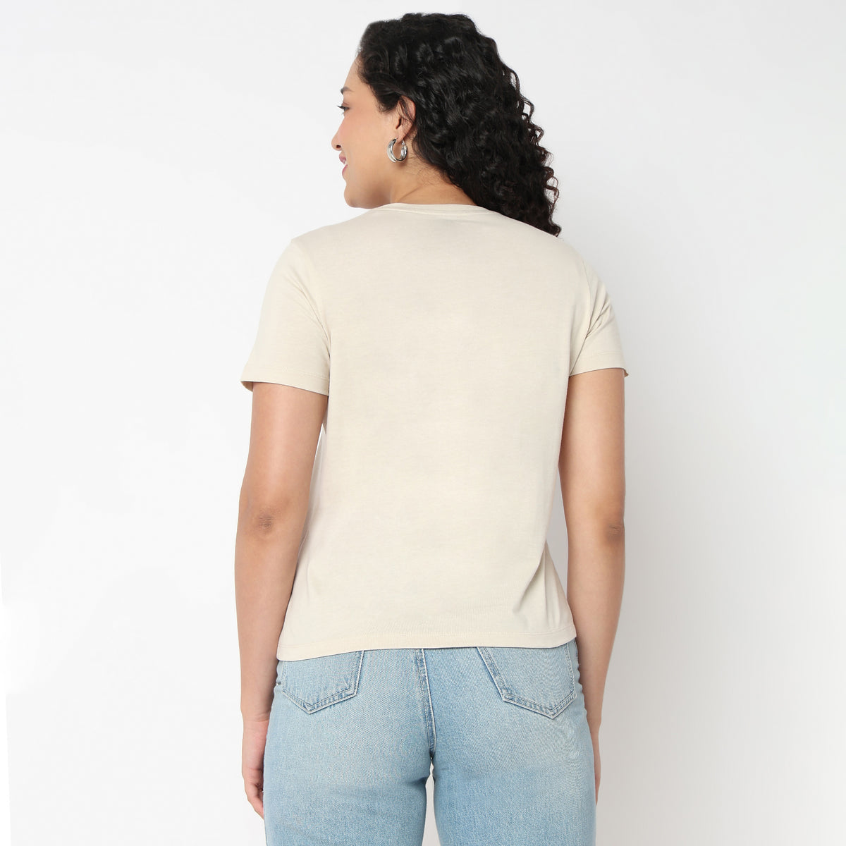 Round Neck Graphic Tees