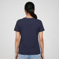 Embroidered Crew Neck Graphitee