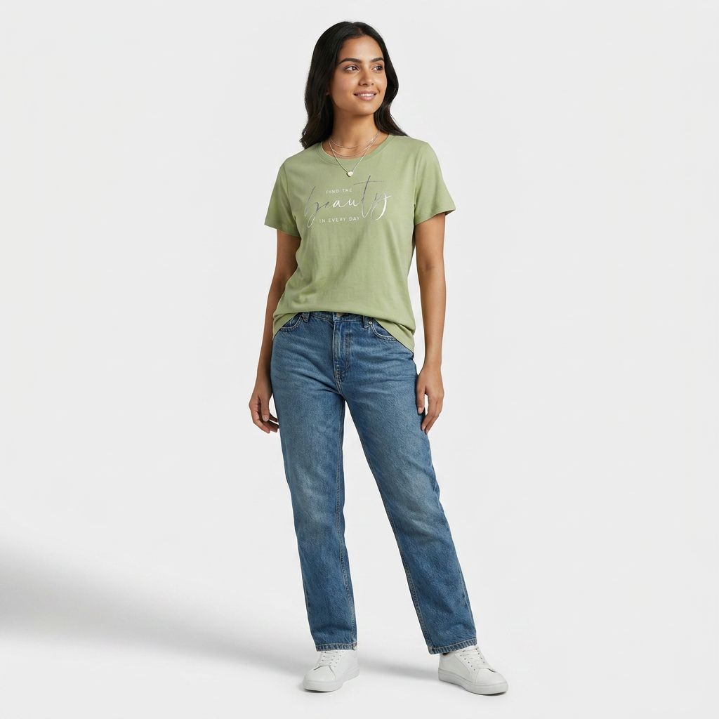 Cotton Graphic Regular T-Shirt