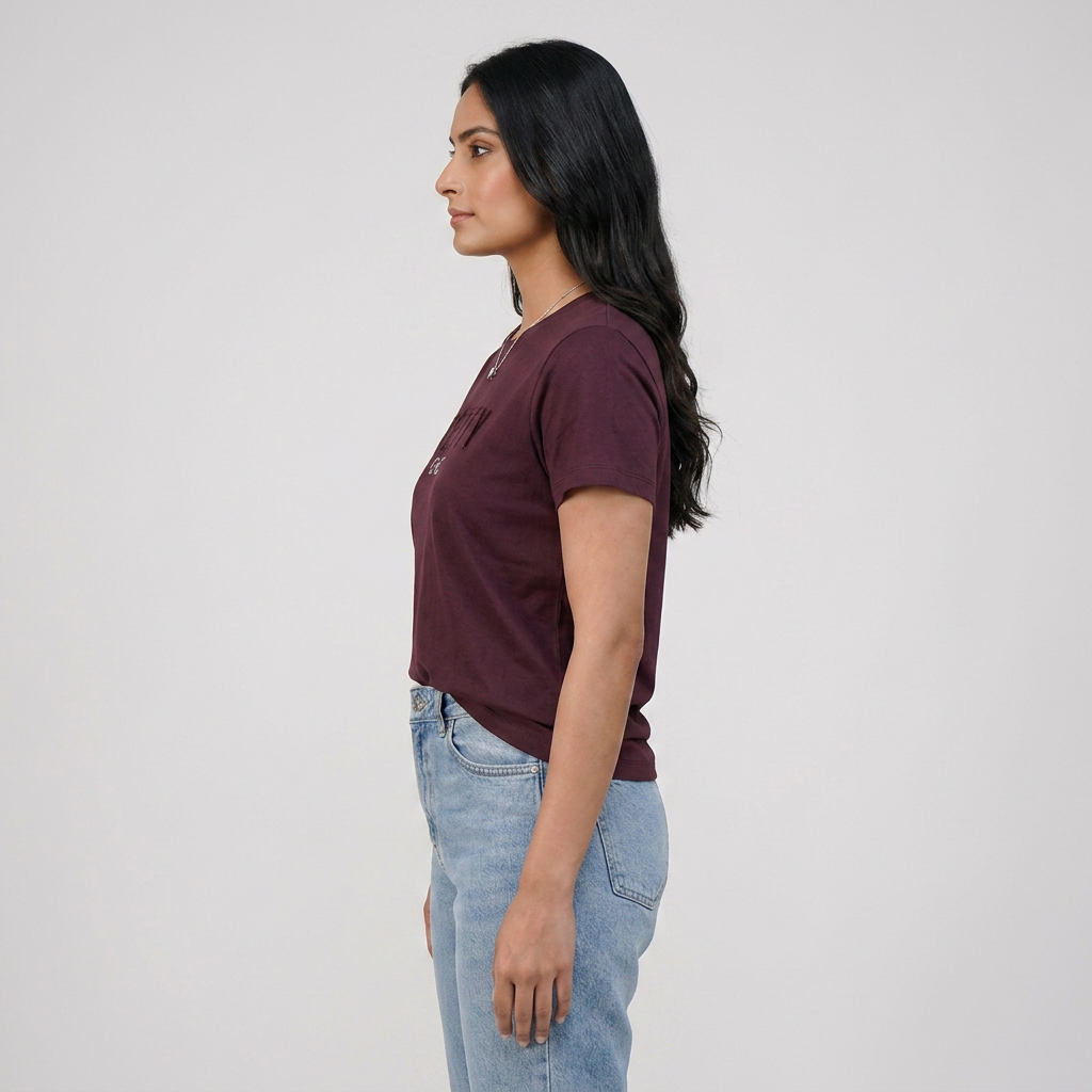 Cotton Crew Neck Graphitee