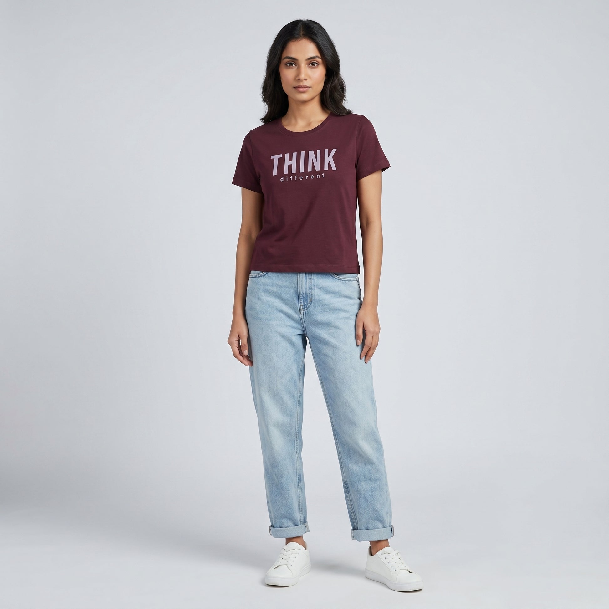Cotton Crew Neck Graphitee