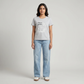 Cotton Crew Neck Graphitee