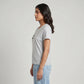 Cotton Crew Neck Graphitee