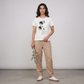 Cotton Crew Neck Graphitee