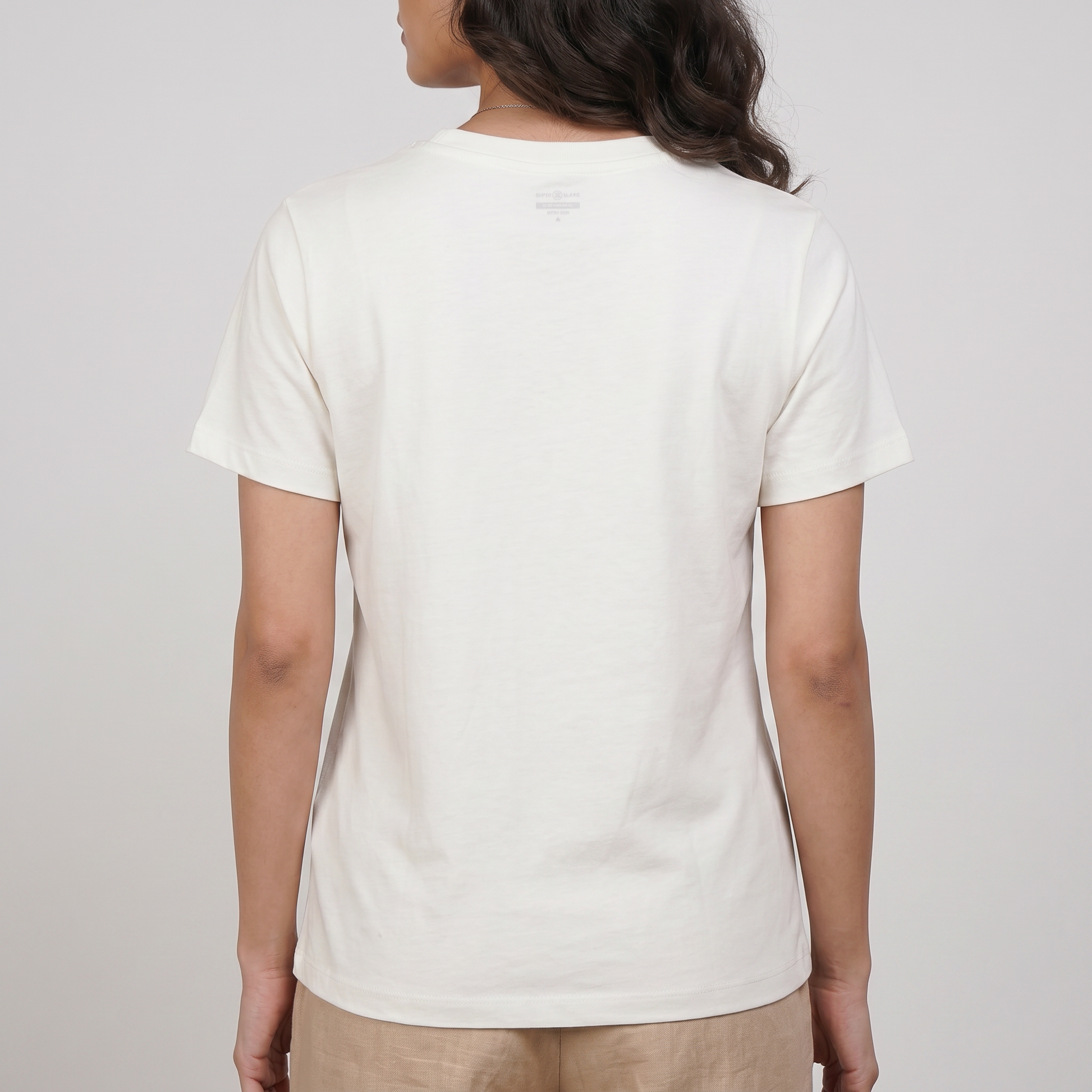 Cotton Crew Neck Graphitee