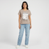 Cotton Crew Neck Graphitee