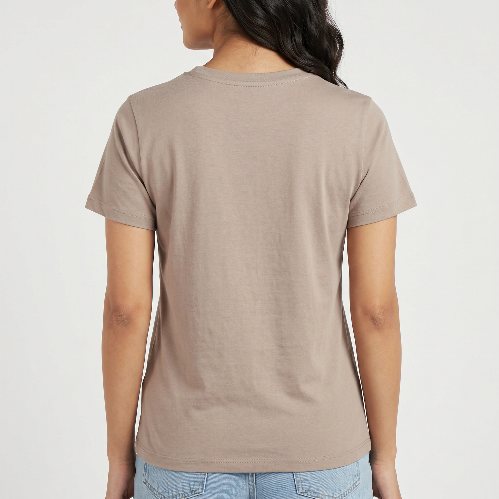 Cotton Crew Neck Graphitee