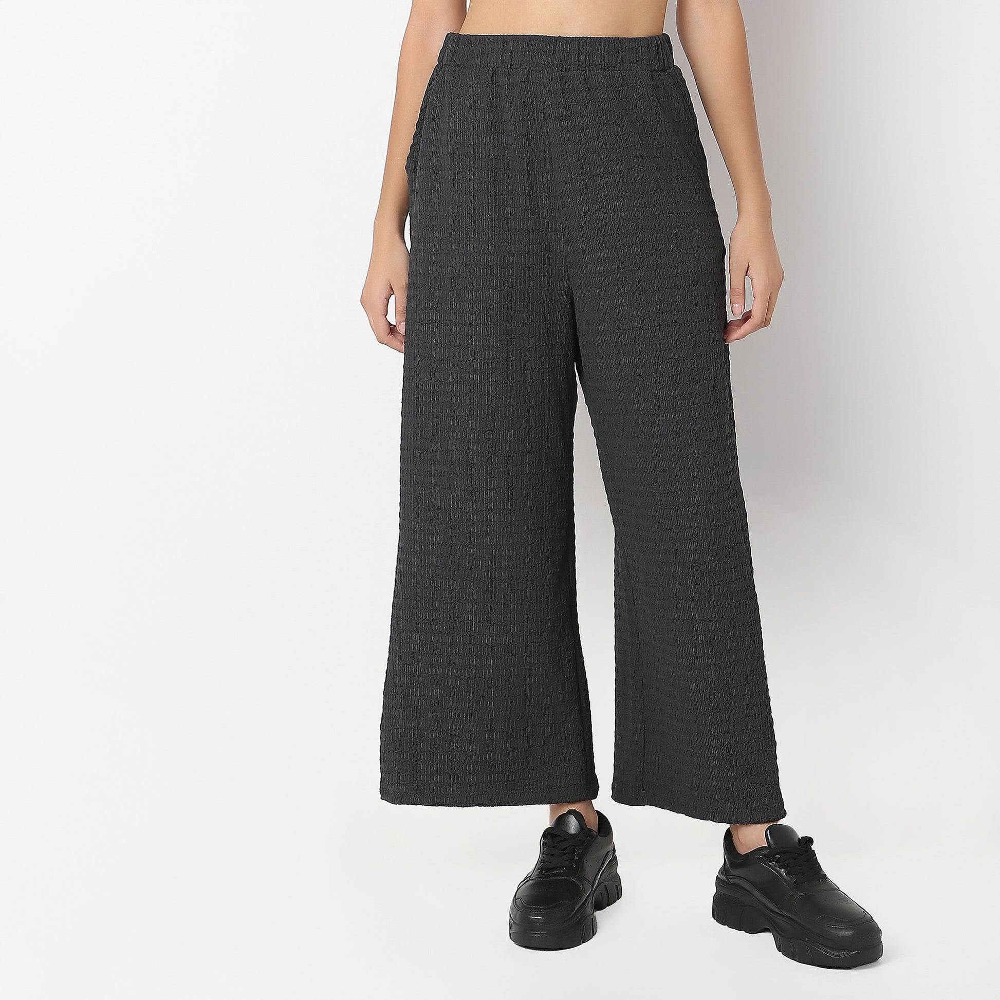 Structured Straight High Rise Palazzos