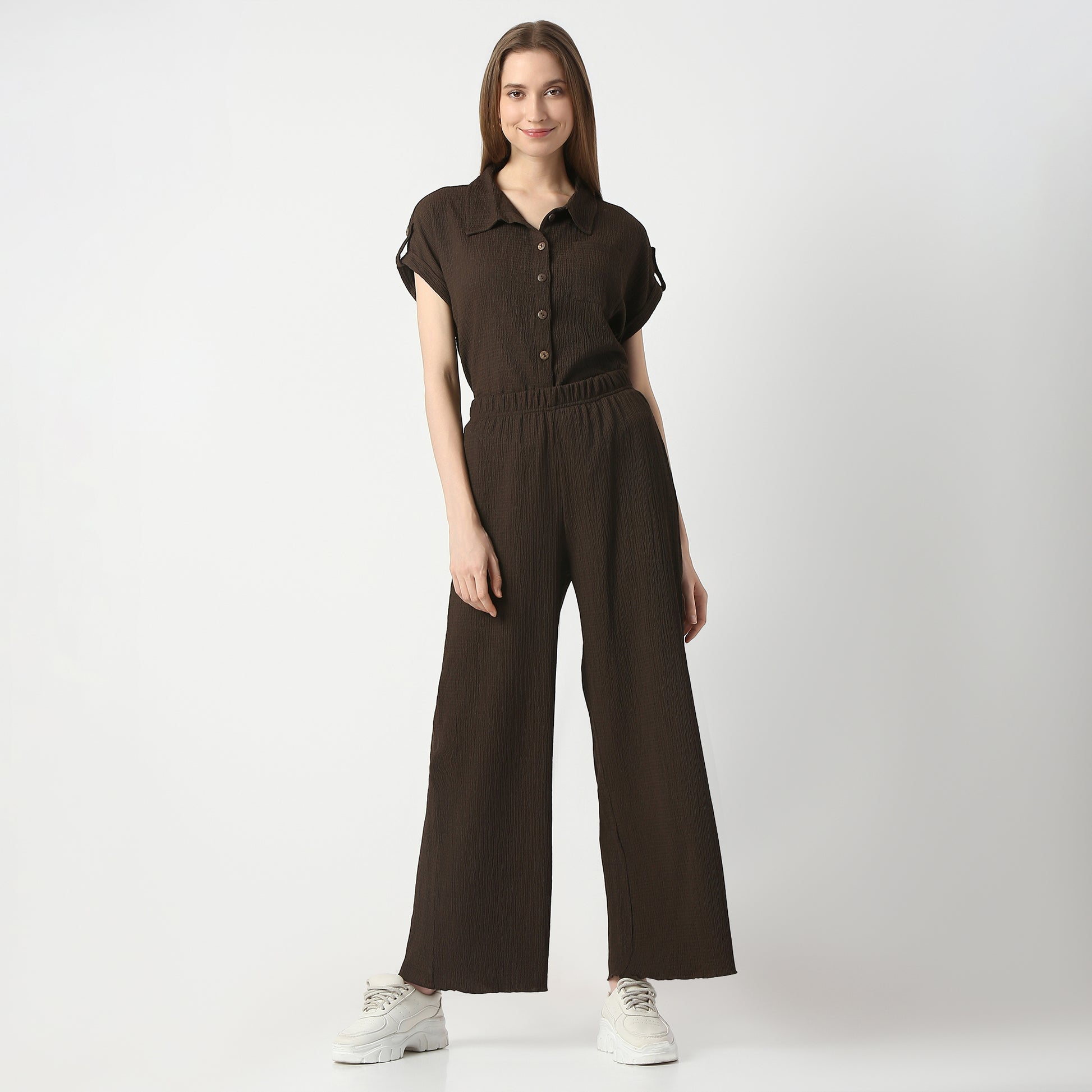 Structured Straight High Rise Palazzos