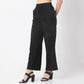 Regular Fit Solid Mid Rise Palazzos