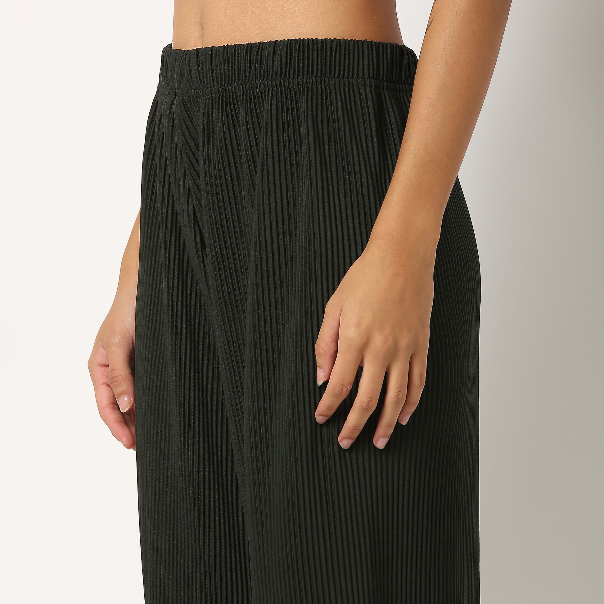 Polyester Structured Palazzos