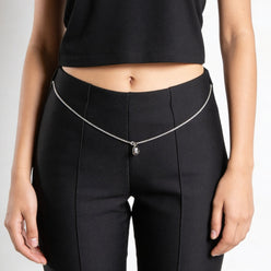 Knitted Mid Rise Palazzo