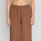 Structured Ankle Length High Rise Palazzos