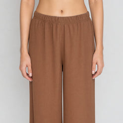 Structured Ankle Length High Rise Palazzos