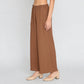 Structured Ankle Length High Rise Palazzos