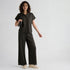 Structured Ankle Length High Rise Palazzos