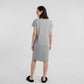 Chest Printed Night Short Gown