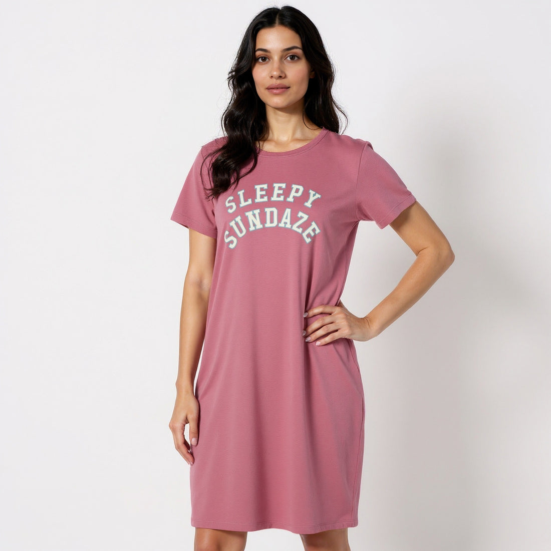 Chest Printed Gown