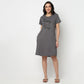 Cotton Printed Short Gown