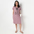 Cotton Printed Short Gown