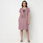Cotton Printed Short Gown