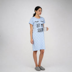 Cotton Printed Short Gown