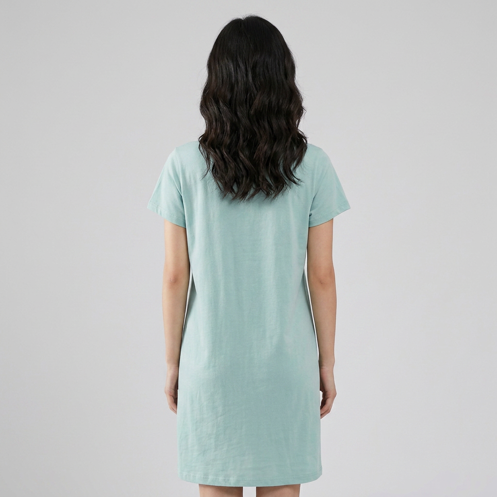 Cotton Printed Short Gown