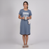 Cotton Printed Short Gown