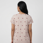 Cotton Printed Short Gown