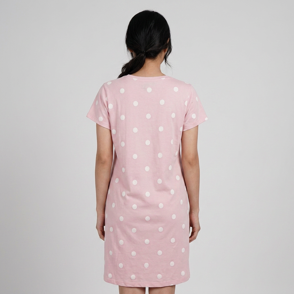 Cotton Printed Short Gown