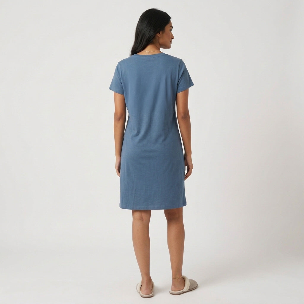 Cotton Printed Gown