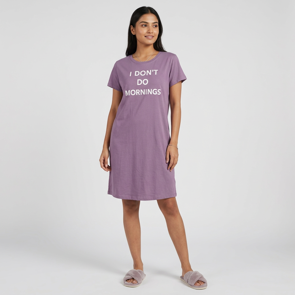 Cotton Printed Gown