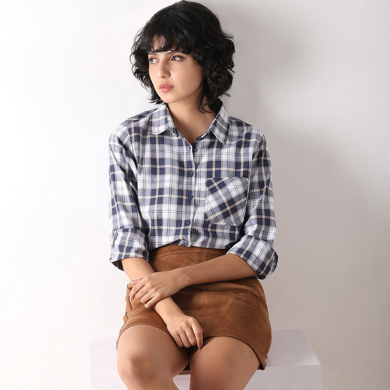 Regular Fit Checkered Shirt