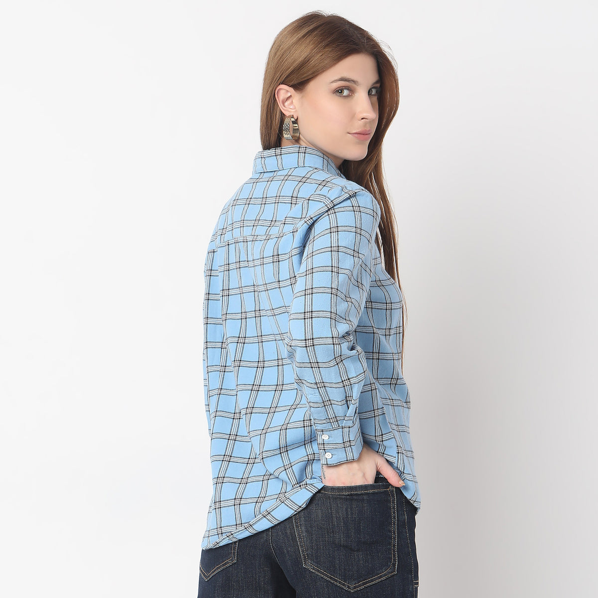 Regular Fit Checkered Shirt