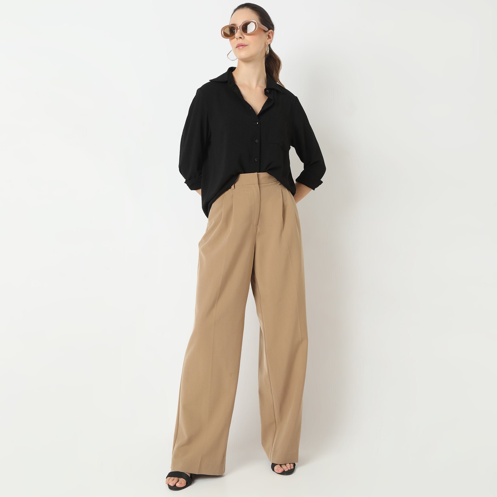 Textured Regular Full Sleeve Shirt