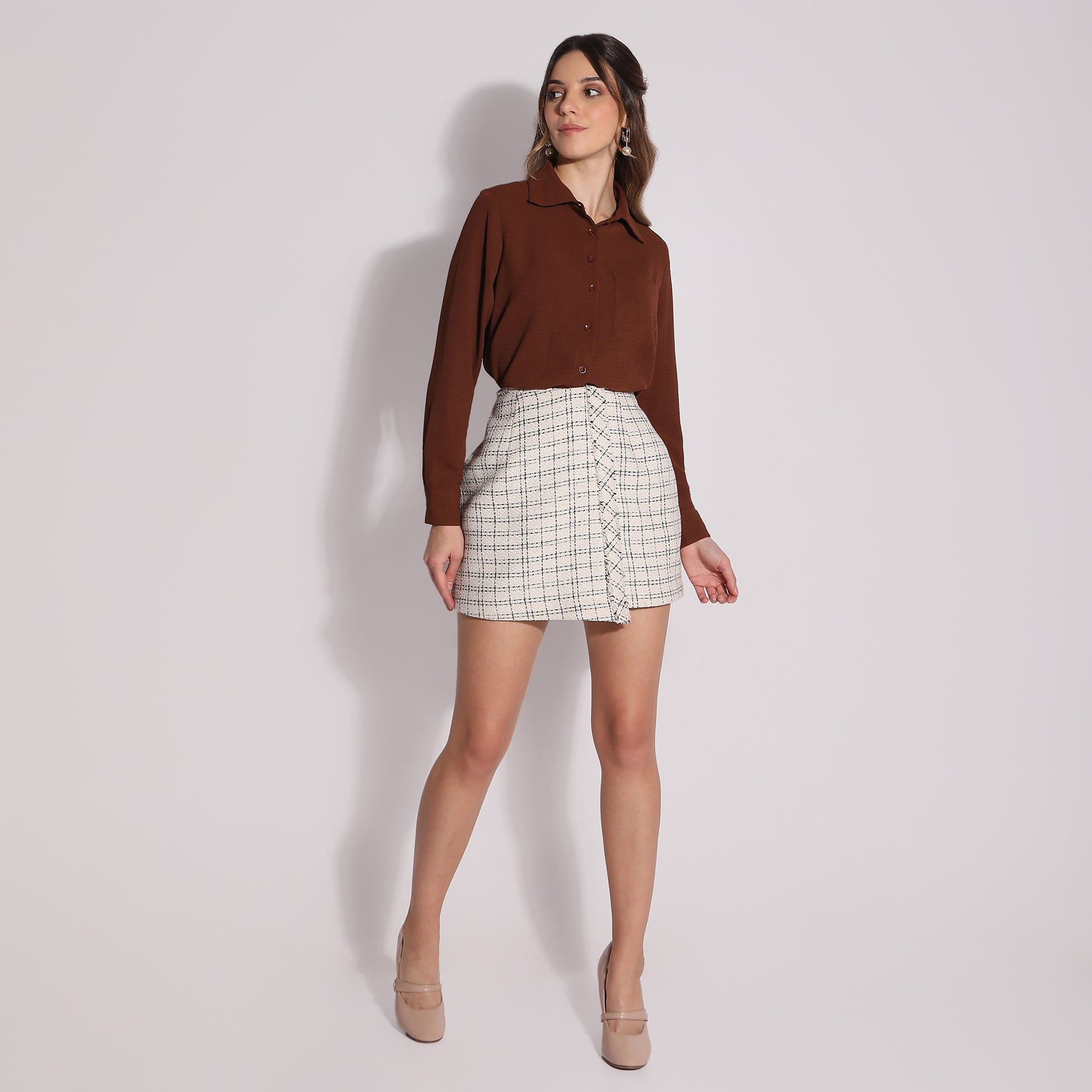 Textured Regular Full Sleeve Shirt