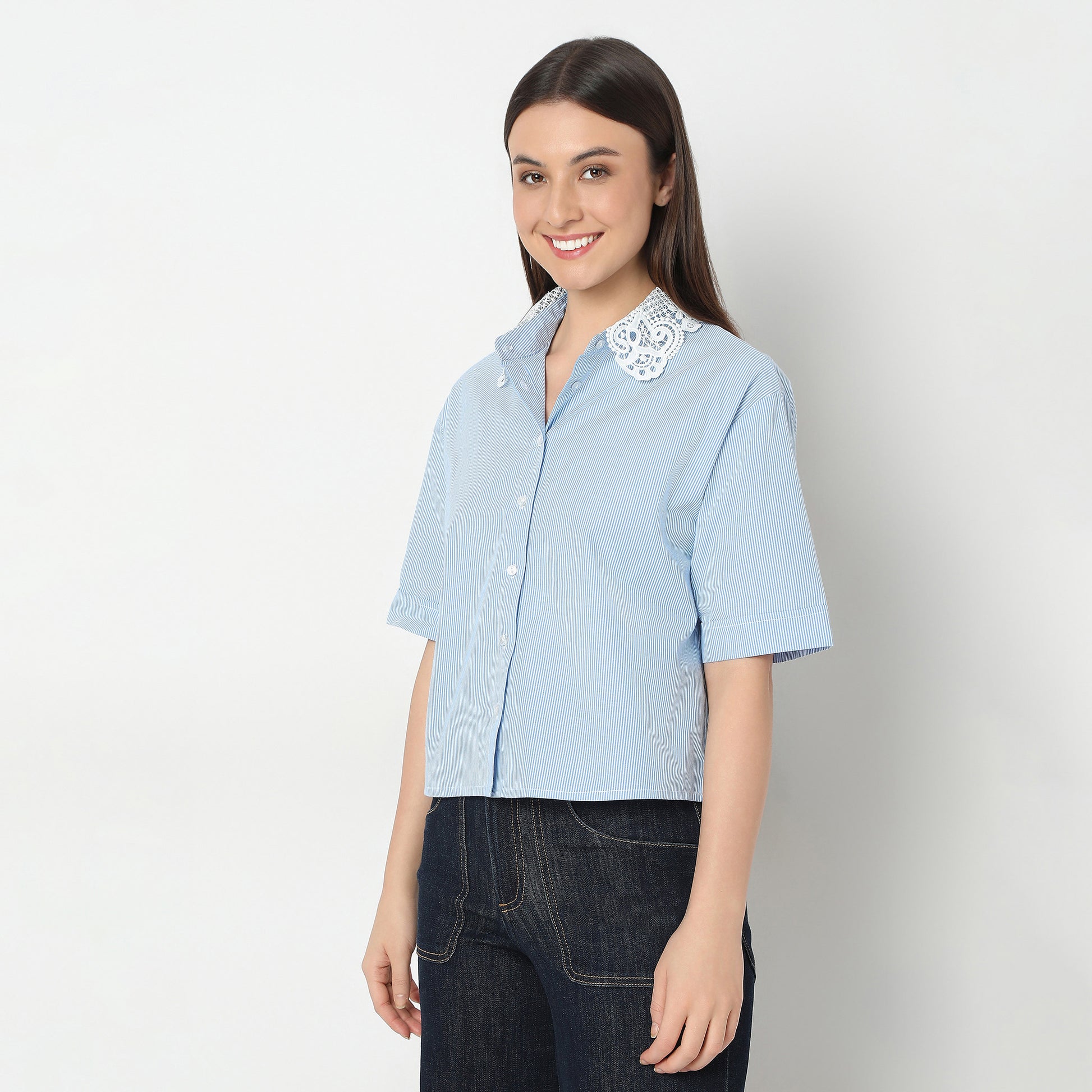 Regular Fit Striped Shirt