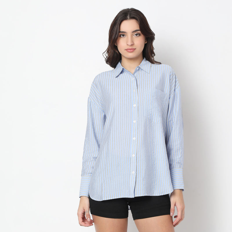 Regular Fit Striped Shirt