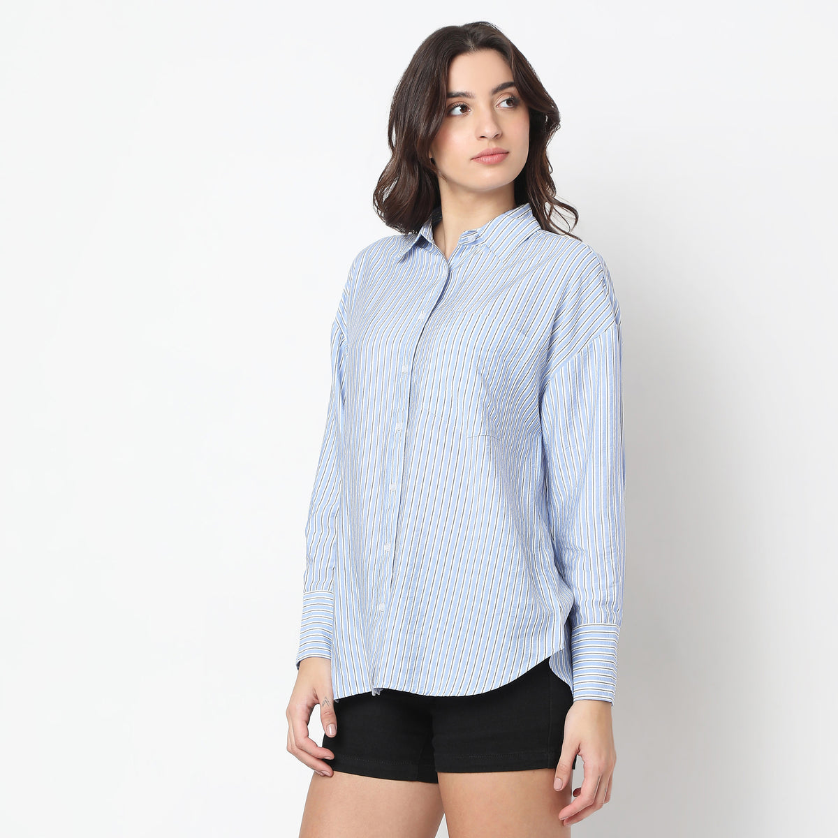 Regular Fit Striped Shirt