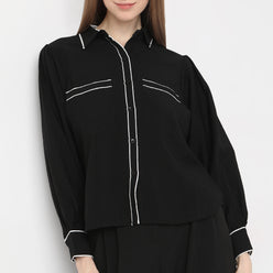 Regular Fit Solid Shirt