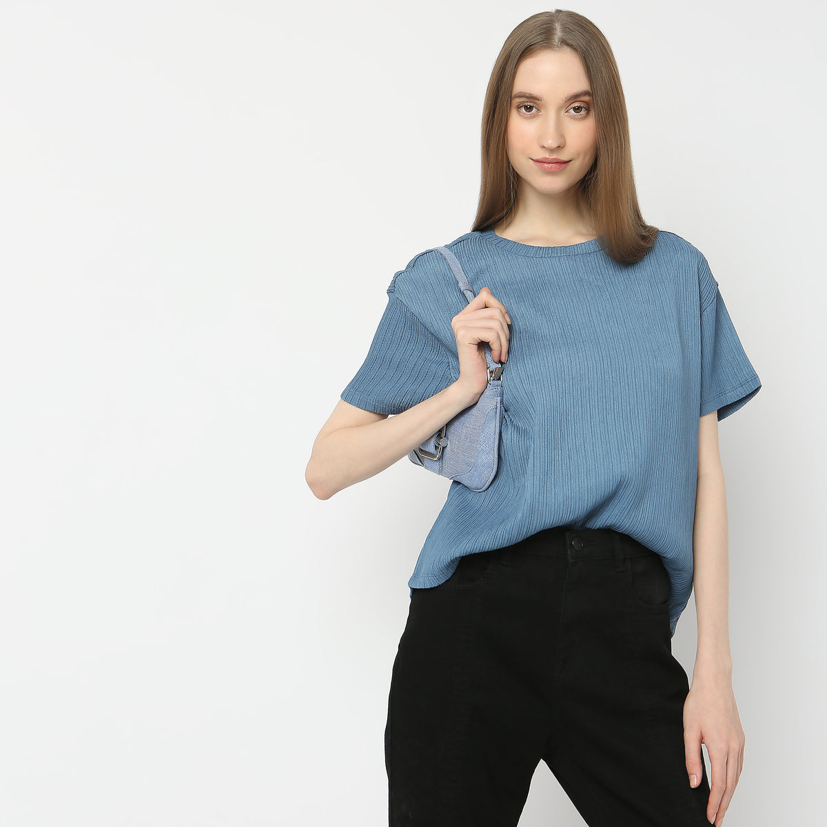 Regular Fit Structured Cuban Shirt