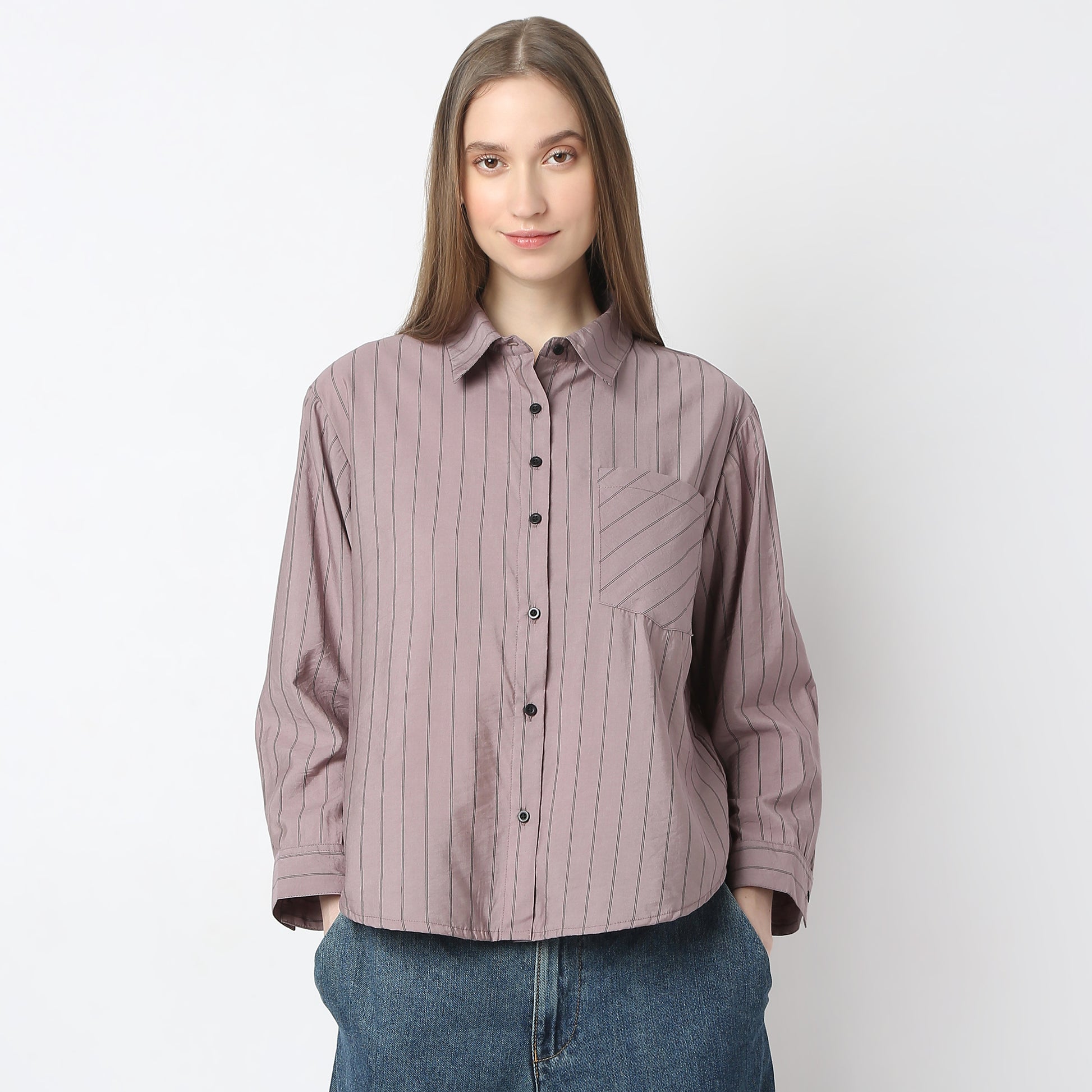 Regular Fit Striped Shirt