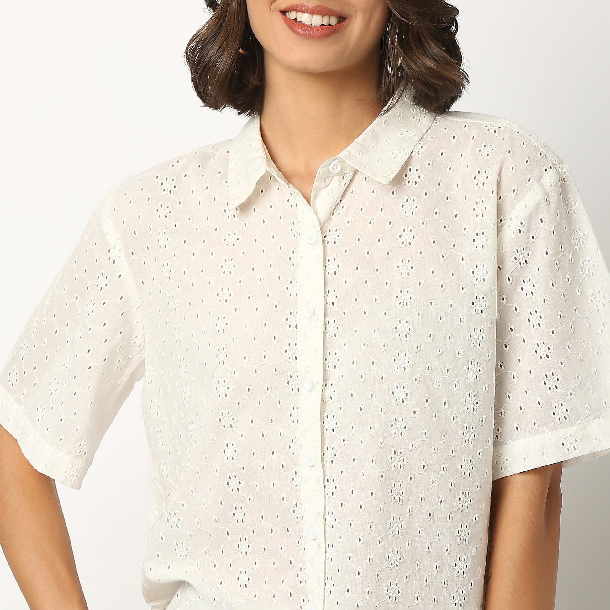 Schiffi Cotton Fabric Shirt