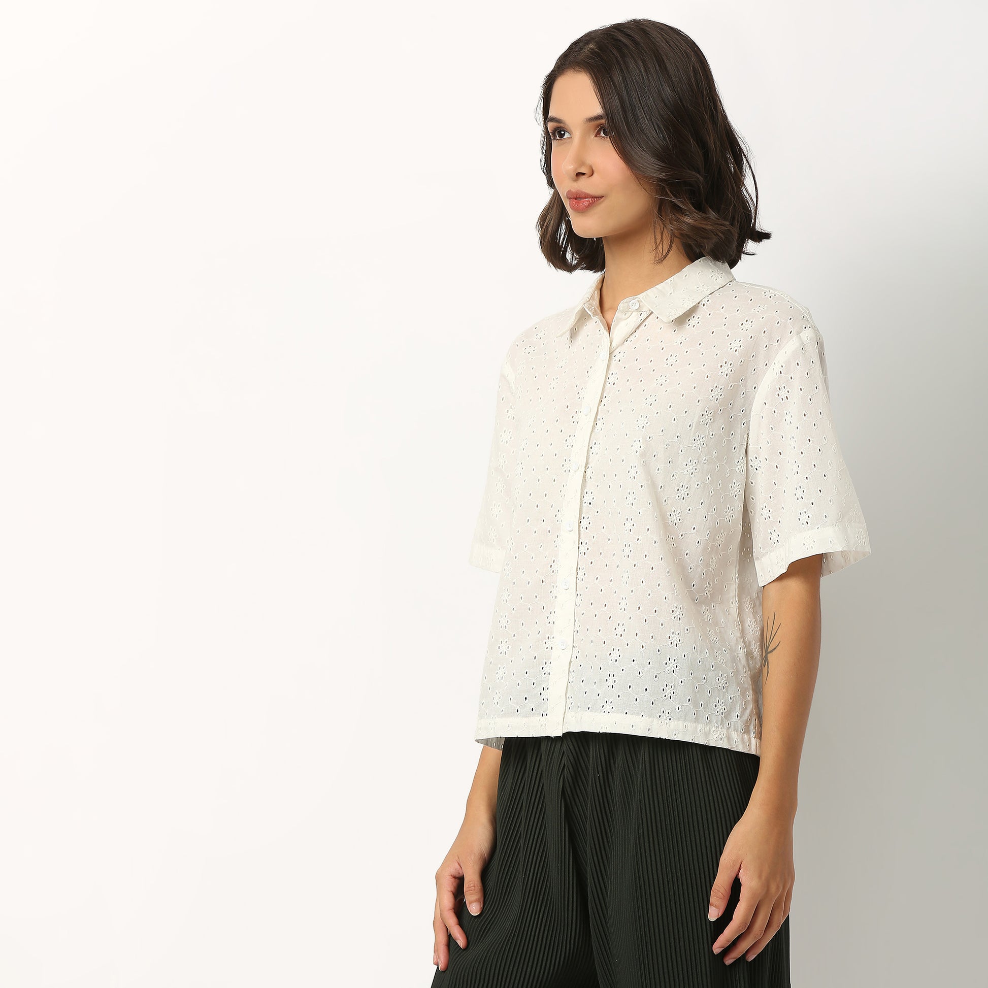 Schiffi Cotton Fabric Shirt