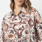 Regular Fit Printed Shirt Collar Shirt