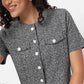Short Sleeve Woven Structured Shirt