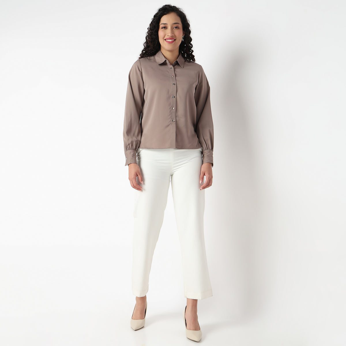 Full Sleeve Solid Shirt