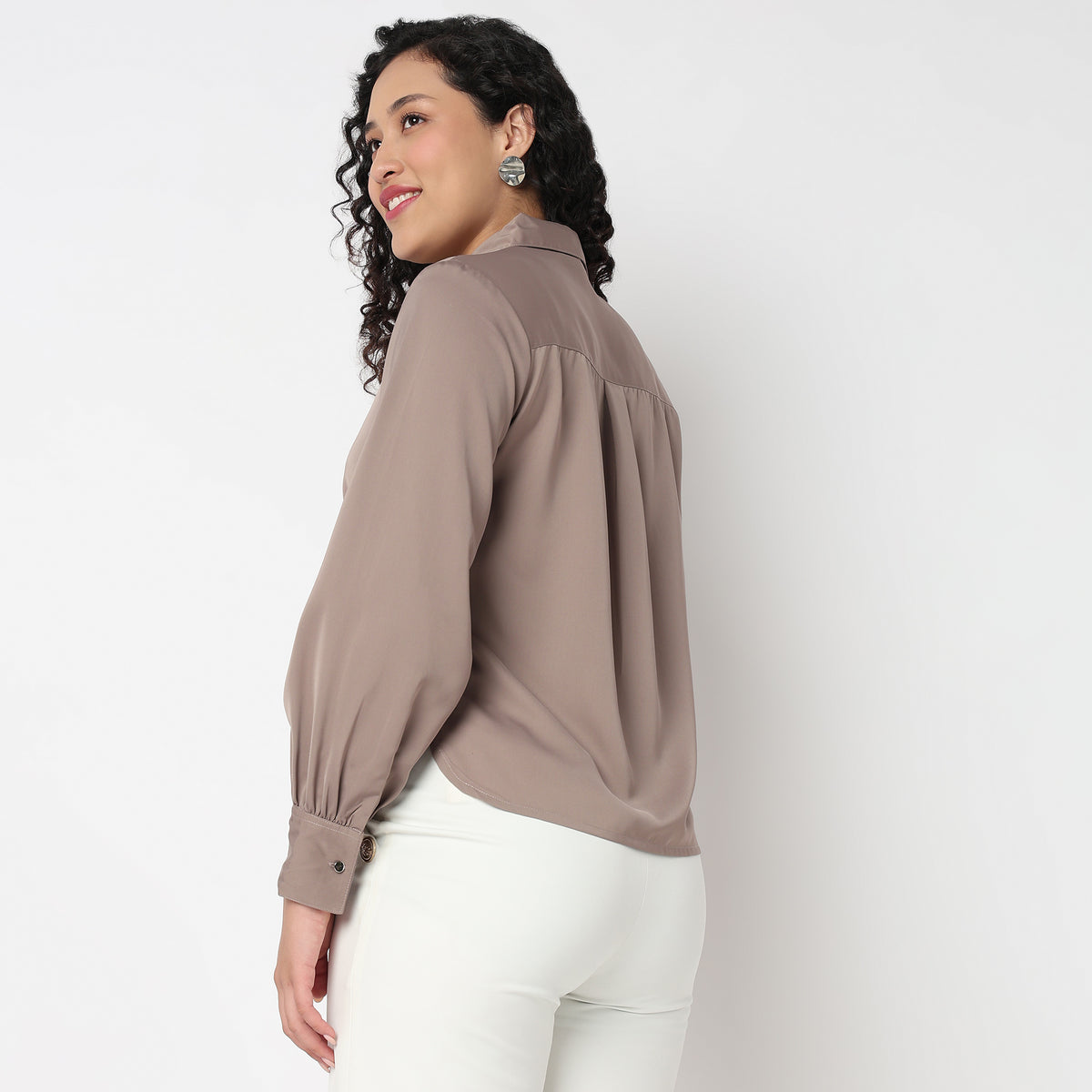 Full Sleeve Solid Shirt