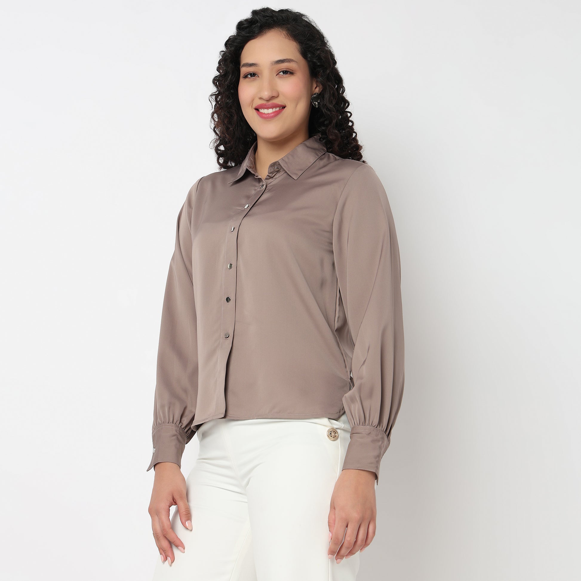 Full Sleeve Solid Shirt