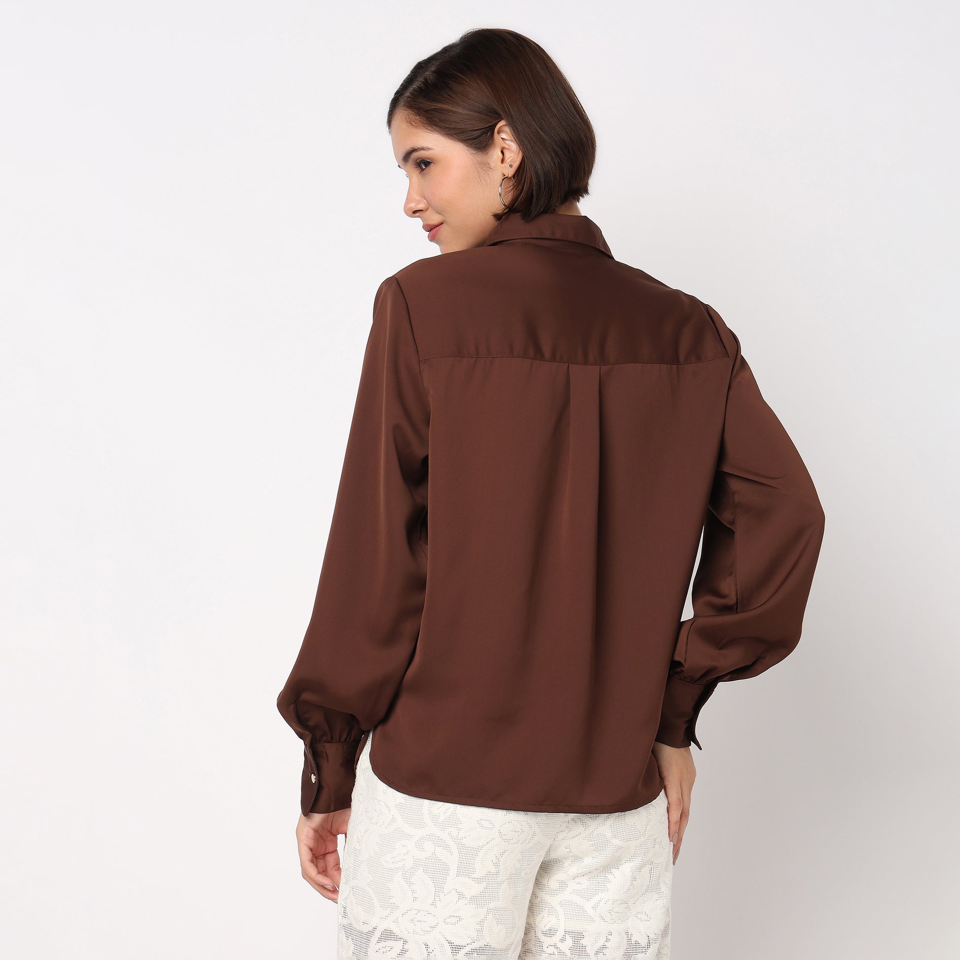 Solid Full Sleeve Shirt